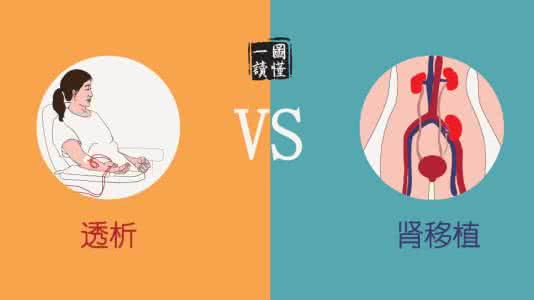 肾脏病与透析肾移植 一图读懂丨透析 VS 肾移植