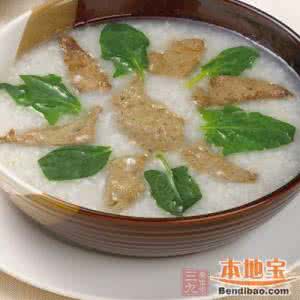 宝宝辅食大全及做法 青菜猪肝粥