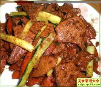 猪肝的做法大全 猪肝的菜谱大全