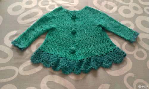 钩针编织花样5000 钩针编织----两款方型花开衣