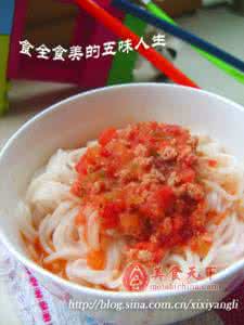 番茄肉酱烩意大利面 简单快手早餐--番茄肉酱面