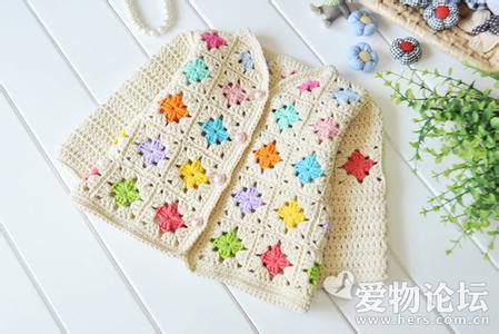 拼花毯子钩针毛线编织 群芳妒四-----钩针拼花