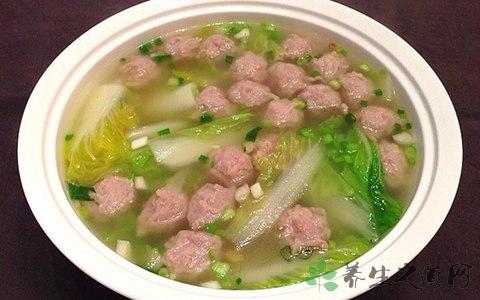 猪肉丸子汤的做法 猪肉丸子的制作方法 猪肉丸子汤的做法