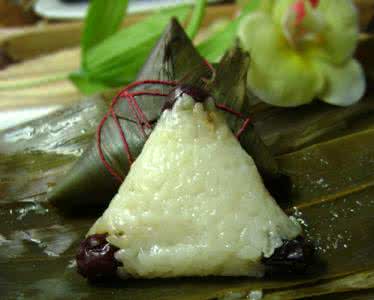 红枣豆沙粽子 枣豆粽子 粽子怎么做 粽子做法