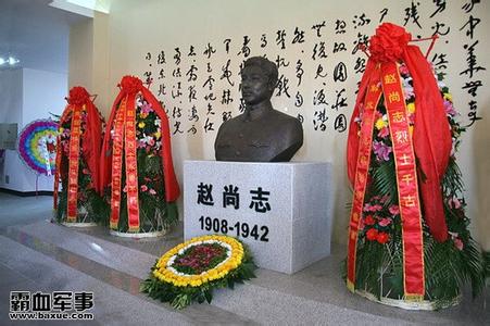 赵尚志颅骨 实拍东北抗日联军赵尚志颅骨安葬仪式 仪式