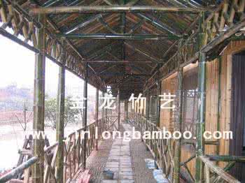 竹子建筑 竹建筑 竹子建筑