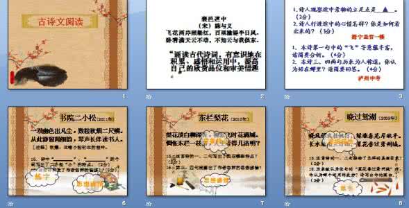 2012中考语文专题复习：课内文言文阅读