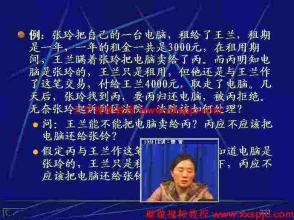 经济法基础教学视频 大学法律基础视频教程（下部）