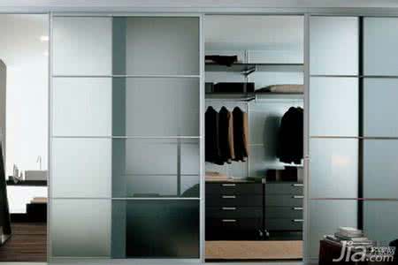 卫生间磨砂玻璃门图片 磨砂玻璃门的清洁方法