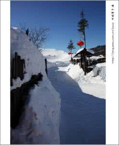 二浪河到雪乡 沉睡二浪河，未染铅华的雪乡