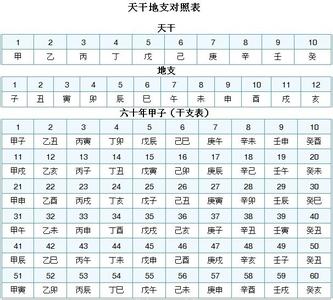 玄空大卦天干地支 天干地支玄解