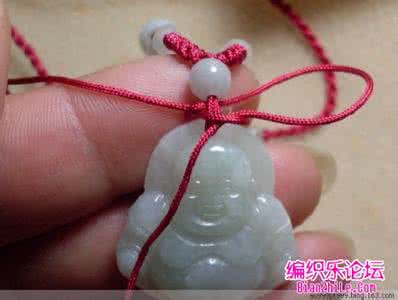 玉坠单绳打结方法图解 玉坠挂绳打结方法图（详细步骤）