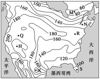 2014年高中高考一轮复习地理等值线的类型及解题技巧