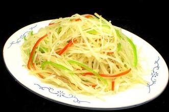 炒土豆丝 炒土豆丝怎么才能更爽脆？手把手教你-头条网