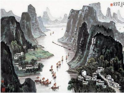 家居风水之山水画 家居挂画为什么首选山水画