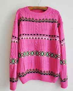 配色儿童毛衣编织花样 【编织花样】最新毛衣配色 （60-70P）综合图案集  