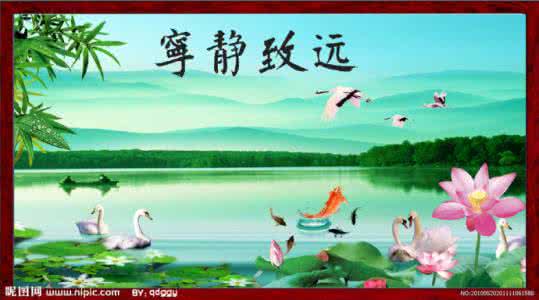 心有多静,福有多深 舍,可以养福;静,可以益寿