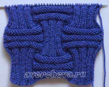 棒针镂空花编织图解 棒针镂空短袖----凉风的优美