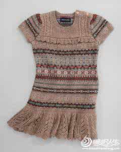 棒针入门之基础针法 【转载】棒针基础：“适合织成裙摆的模式”