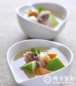 瘦身食物热量表 吃什么食物可以减肥 陈皮冬瓜汤瘦身超赞