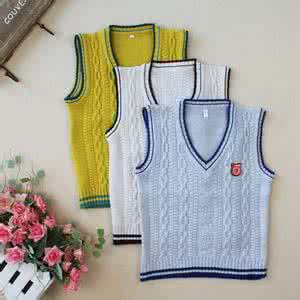 小孩毛线背心的织法 小孩毛线背心的织法 不一样的背心