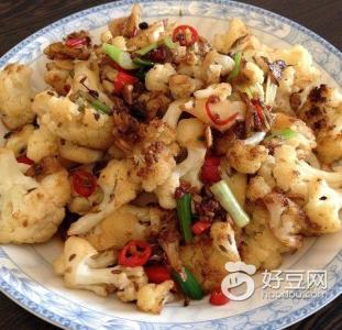 干煸孜然菜花的做法 干煸孜然菜花