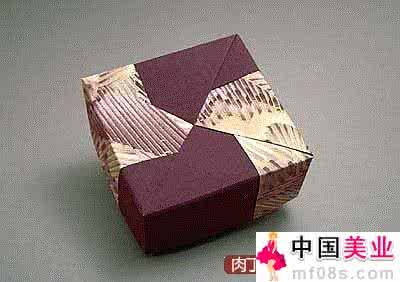日本手工折纸 几款漂亮精致的日本手工折纸盒折法