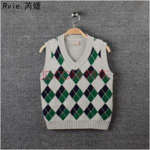 小背心童装  【童装系列】别致的菱角花儿童背心