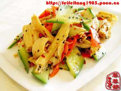 葱油腐竹 葱油腐竹的做法【厨屋飘香】