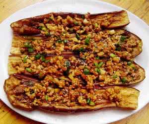 大师做肉沫烤茄子 肉沫烤茄子的做法大全
