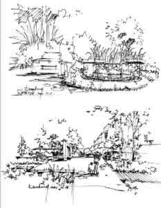 景观设计草图 《景观设计手绘——草图与细节》节选