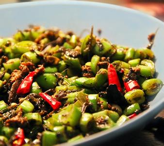 榄菜肉末四季豆 榄 榄菜肉末四季豆的做法,榄菜肉末四季豆怎么做好吃,榄菜肉末四季豆的家常做法