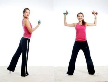 健身运动 健身运动 16式健美操助你巧健身