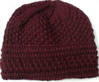 老人毛线帽子织法简单 帽子·手套 老人毛线帽子织法说明（二款）