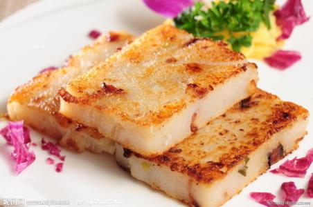 广式萝卜糕 囤零嘴，萝卜糕，广式名点心，弹牙好吃