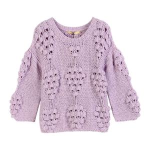 明月棒针艺术童装 【棒针】漂亮童装----《葡萄》