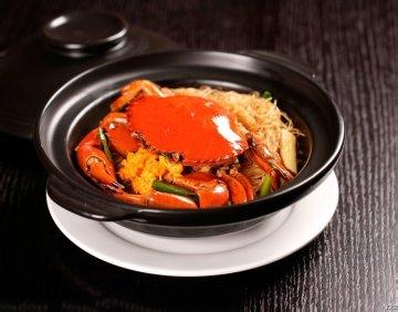 灌县老妈砂锅串串官网 砂锅螃蟹