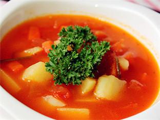 番茄蔬菜汤 番茄杂蔬汤