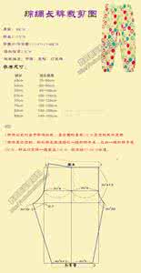 绵绸灯笼裤 转载 【裁剪图共享】绵绸灯笼长裤*附裁剪图