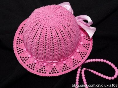 夏季凉帽钩针编织视频 【钩针】夏天钩顶夏凉帽~漂亮