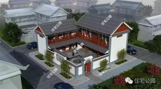 自建农家小院设计图 自建农家小院设计图 15x14米宅地自建二合院，经典农家好生活！图纸+预算