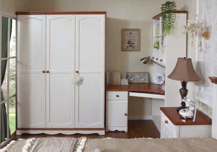 儿童实木推拉衣柜 儿童实木衣柜选购注意事项