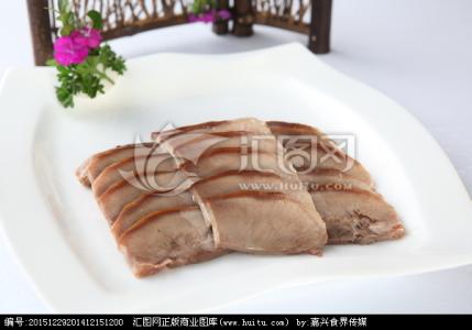 卤水猪舌 美味凉菜之卤水猪舌