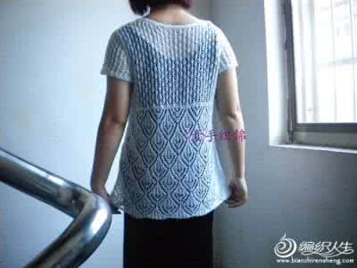 夏日钩针雪花罩衫图解 夏日美衫(图解)