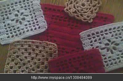 钩针编织方形杯垫图解 钩针编织教学（一）方形杯垫 - 兰樱的博客 - MySpace聚友免费博客