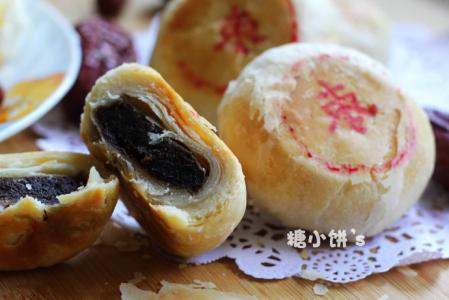 自制酥皮月饼 平底锅做月饼【枣泥酥皮月饼】附：自制纯正枣泥馅