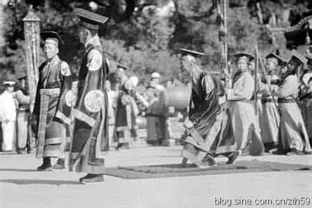祭孔大典 民国教育部祭孔大典 鲁迅先生亲临现场 豪