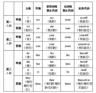 小学英语代词测试题 小学英语代词用法大全