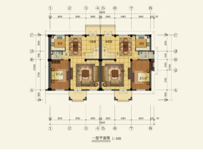 农村自建房户型图 8套最美农村自建房户型 占地100平左右 第一套就爱不释手