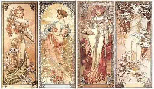 阿尔丰斯穆夏作品集 阿尔丰斯穆夏的简介 阿尔丰斯穆夏有什么作品